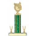 Trophies - #Golf Wreath Style E Trophy